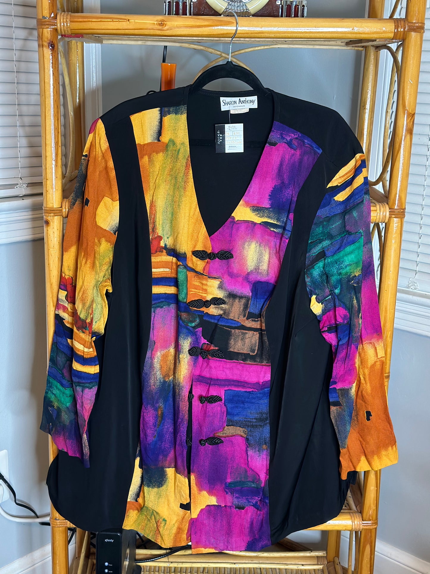 Vintage Abstract Top