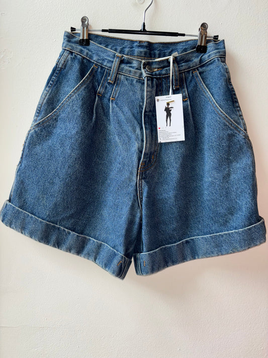 Vtg Bill Blass High Wasit Denim Shorts [6]